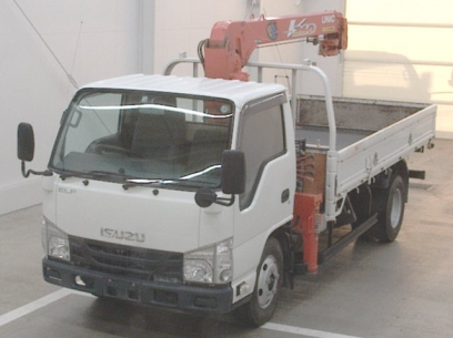Isuzu Isuzu  ELF Nkr85 With Crane