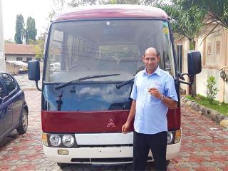 Mr Azan Omari from Tanzania